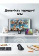 Мышь беспроводная вертикальная Ugreen MU008 Bluetooth 5.0 / 2.4 ГГц 4000 DPI бесшумная Черная (25444) - изображение 9