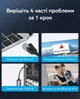 Сетевой адаптер Vention USB-C - Ethernet RJ45 2.5 Гбит/с 0.15 м Серый (CFTHB) - изображение 5