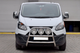 Защита переднего бампера WT022 (нержавейка) для Ford Custom 2013-2022 гг - изображение 1