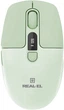 Мышь Real-El RM-481W Wireless/Bluetooth Green (EL123200060) - изображение 1