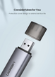 Кардрідер USB 3.0 Ugreen CM185 Type-C OTG / SD / TF / MicroSD Grey (50706) - зображення 4
