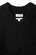 Джемпер COS chunky pure cashmere v-neck jumper 1177637001 S Чорний - зображення 6