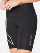 Велосипедки женские 2XU Light Speed Mid-Rise CompShort WA6593b_BLK/GRF S Черные (9336340663522) - изображение 5