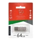 Флеш накопичувач USB 64Gb T&G Metal TG103, Silver, USB 2.0 (TG103-64G) - зображення 4