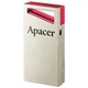 Флеш накопичувач USB 64Gb Apacer AH112, Silver/Red, USB 2.0 (AP64GAH112R-1) - зображення 3
