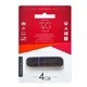Флеш накопитель USB 4Gb T&G Shorty TG012, Black, USB 2.0 (TG012-4GBBK) - изображение 4