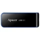 Флеш накопитель USB 32Gb Apacer AH356, Black, USB 3.2 Gen 1 (AP32GAH356B-1) - изображение 4