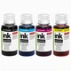Комплект чорнила ColorWay Canon GI-490 для G1400/G2400/G3400, 4x100 мл (CW-CP490/CW490SET01) - зображення 2