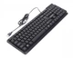 Клавіатура Maxxter KBM-U01-UA офісна, USB, Black - зображення 2