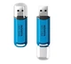 Флеш накопичувач USB 64Gb ADATA C906, Blue, USB 2.0 (AC906-64G-RWB) - зображення 6