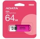 Флеш накопитель USB 64Gb ADATA C906, Purple, USB 2.0 (AC906-64G-RPP) - изображение 6