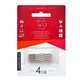 Флеш накопичувач USB 4Gb T&G Metal TG103, Silver, USB 2.0 (TG103-4G) - зображення 5