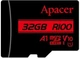Карта пам'яті microSDHC, 32Gb, Apacer R100, без адаптера (AP32GMCSH10UB-RA) - зображення 1