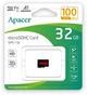 Карта пам'яті microSDHC, 32Gb, Apacer R100, без адаптера (AP32GMCSH10UB-RA) - зображення 2