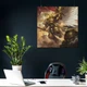Постер Вархаммер 40000, Сангвінарна Гвардія, Warhammer 40000, Blood Angels, Sanguinary Guard, A1 60×60 см (id7234) - зображення 4