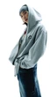 Кофта MANTO hoodie FIGHT COMPANY Heather Grey M - изображение 8