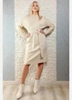 Платье Beauty Women бежевый L-XXL 35-87237 - изображение 2