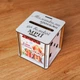 Именная Новогодняя копилка с персонализацией Еко Стиль 12×12×12 см оригинальный подарок - изображение 4