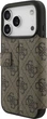 Чохол-книжка Guess Book 4G Metal Logo для Apple iPhone 17 Pro Brown (GUBKP17L4GMGBR) - зображення 4