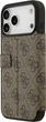 Чохол-книжка Guess Book 4G Metal Logo для Apple iPhone 17 Pro Max Brown (GUBKP17X4GMGBR) - зображення 4