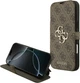 Чохол-книжка Guess Book 4G Metal Logo для Apple iPhone 17 Pro Max Brown (GUBKP17X4GMGBR) - зображення 6
