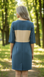 Платье inDresser M Синий (IN-0203Н008А-Blue) - изображение 3