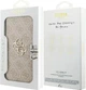 Etui z klapką Guess Book 4G Metal Logo do Apple iPhone 17 Pro Max Sand (GUBKP17X4GMGPI) - obraz 6