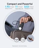 Портативний акумулятор з бездротовою зарядкою Anker MagGo Power Bank 10000mAh 35W Power Bank for Apple Watch - Black Stone (A1657011) - зображення 5