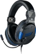 Навушники BigBen Gaming PS4 Gaming Headset V3 Black/Blue (3499550371093) - зображення 1