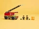 Конструктор LEGO City Пожарная машина с лестницей 82 детали (60463) - изображение 8