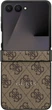 Панель Guess 4G Classic MagSafe для Samsung Galaxy Flip 7 Brown (GUHMZF7P4MSEGCW) - зображення 1