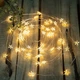 Гирлянда роса со звездочками на батарейках и USB, 2 м, 20 LED, Теплый белый - изображение 5