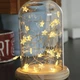 Гирлянда роса со звездочками на батарейках и USB, 2 м, 20 LED, Теплый белый - изображение 8