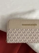Кошелек Michael Kors Wallet, Майкл Корс женский большой молочный MDR - изображение 3