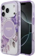 Панель Guess IML Flower & Tonal Circle MagSafe для Apple iPhone 17 Pro Max Purple (3666339525224) - зображення 1