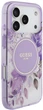Панель Guess IML Flower & Tonal Circle MagSafe для Apple iPhone 17 Pro Max Purple (3666339525224) - зображення 4