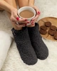 Тапочки-сапожки домашние тедди Черный Maybel 38-39 (4010_3) - изображение 1