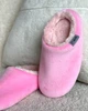 Капці домашні велюрові утеплені закриті Рожевий/Персик Maybel 34-35 (4033_1) - зображення 4