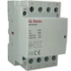 Контактор модульный QL Electro KCT-63/22, 63A, 2NO+2NC, 230В — для автоматики, освещения и отопления - изображение 1