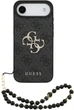 Etui Guess 4G Strap 4G Classic Logo do Apple iPhone Air Black (3666339526207) - obraz 1