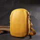 Сумка для жінок з м'якої натуральної шкіри Vintage 22342 Жовта - зображення 7