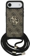 Панель Guess 4G Big Logo Cord Stap Crossbody для Apple iPhone Air Brown (3666339526788) - зображення 1