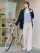 Брюки женские Uniqlo 980389314 26 Белые (1159787577) - изображение 6