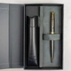 Набор Parker SONNET Grey Lacquer GT BP (шариковая ручка + чехол) - изображение 2