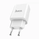 Сетевое зарядное устройство Hoco C63A White Белый - изображение 2