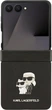 Панель Karl Lagerfeld Saffiano Karl&Choupette Pin для Samsung Galaxy Flip 7 Black (KLHCZF7SAPKCNPK) - зображення 1