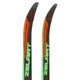 Лыжи беговые подростковые в комплекте с палками Zelart 0881-140B Grey-Red-Neon Green - изображение 5