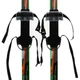 Лыжи беговые подростковые в комплекте с палками Zelart 0881-150B Grey-Red-Neon Green - изображение 2
