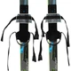 Лыжи беговые детские в комплекте с палками Zelart 0881-90B Grey-Blue-Neon Green - изображение 3
