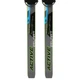 Лыжи беговые детские в комплекте с палками Zelart 0881-130B Grey-Blue-Neon Green - изображение 4